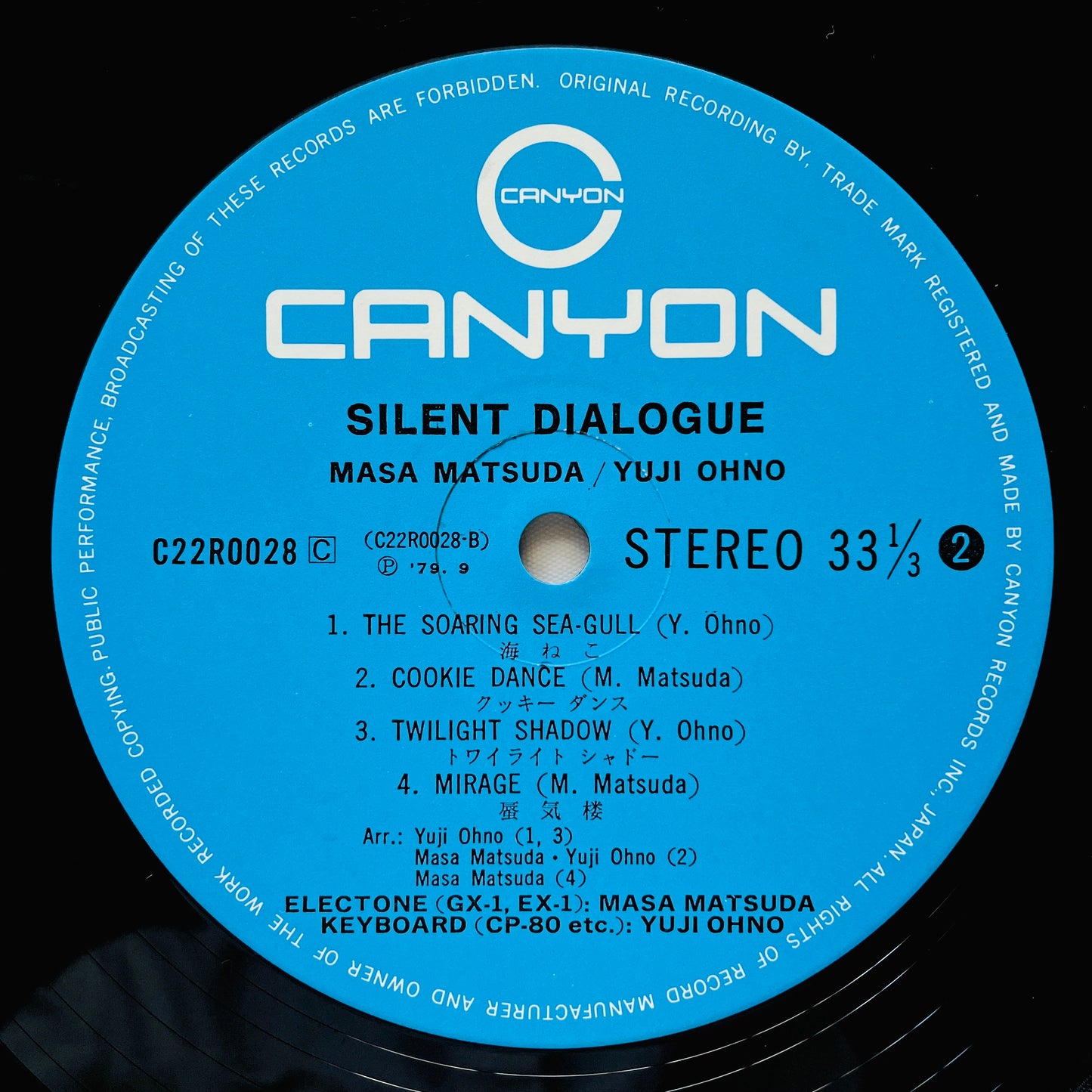 Masa Matsuda / Yuji Ohno – Silent Dialogue (Original)