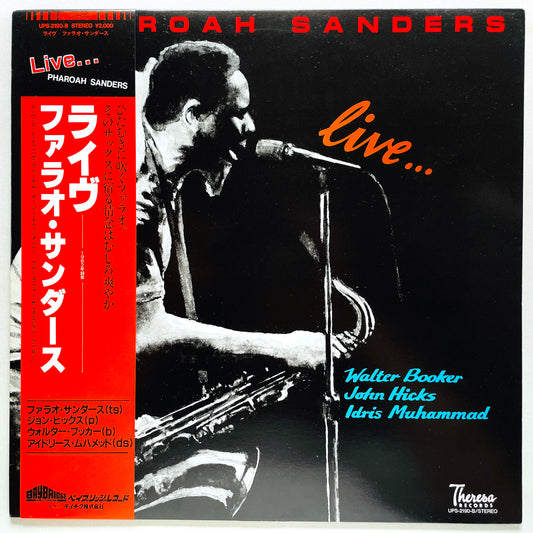 Pharoah Sanders – Live... (Japanese Pressing) - Portal Records