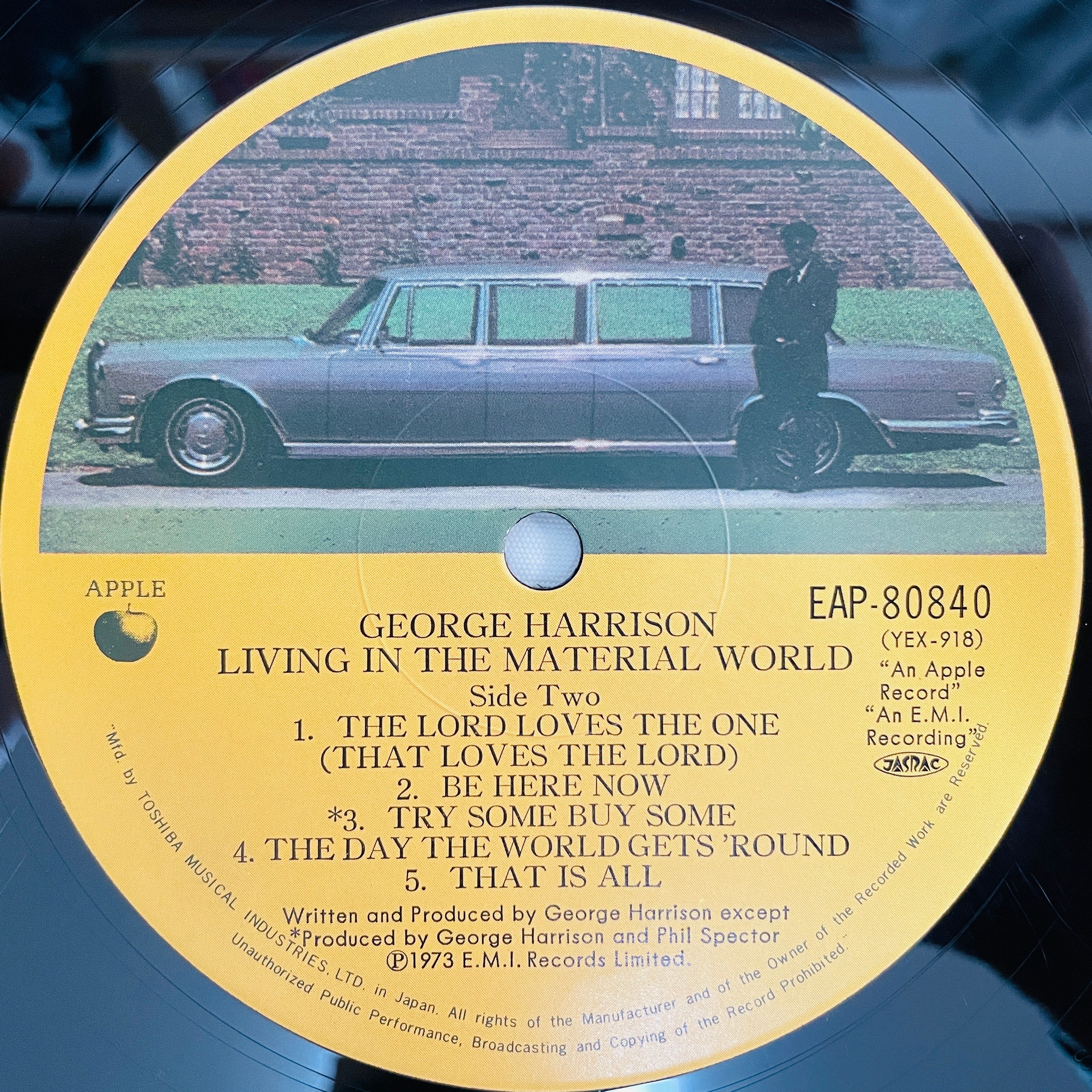 George Harrison – Living In The Material World – Portal Records