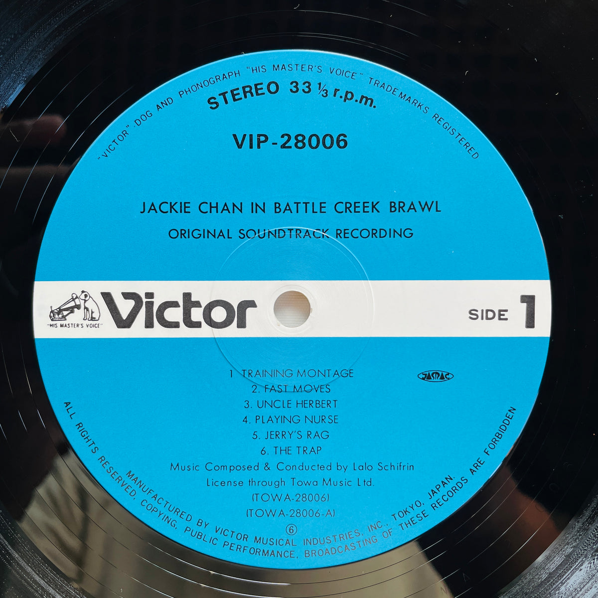 Lalo Schifrin – Jackie Chan In Battle Creek Brawl (Original)