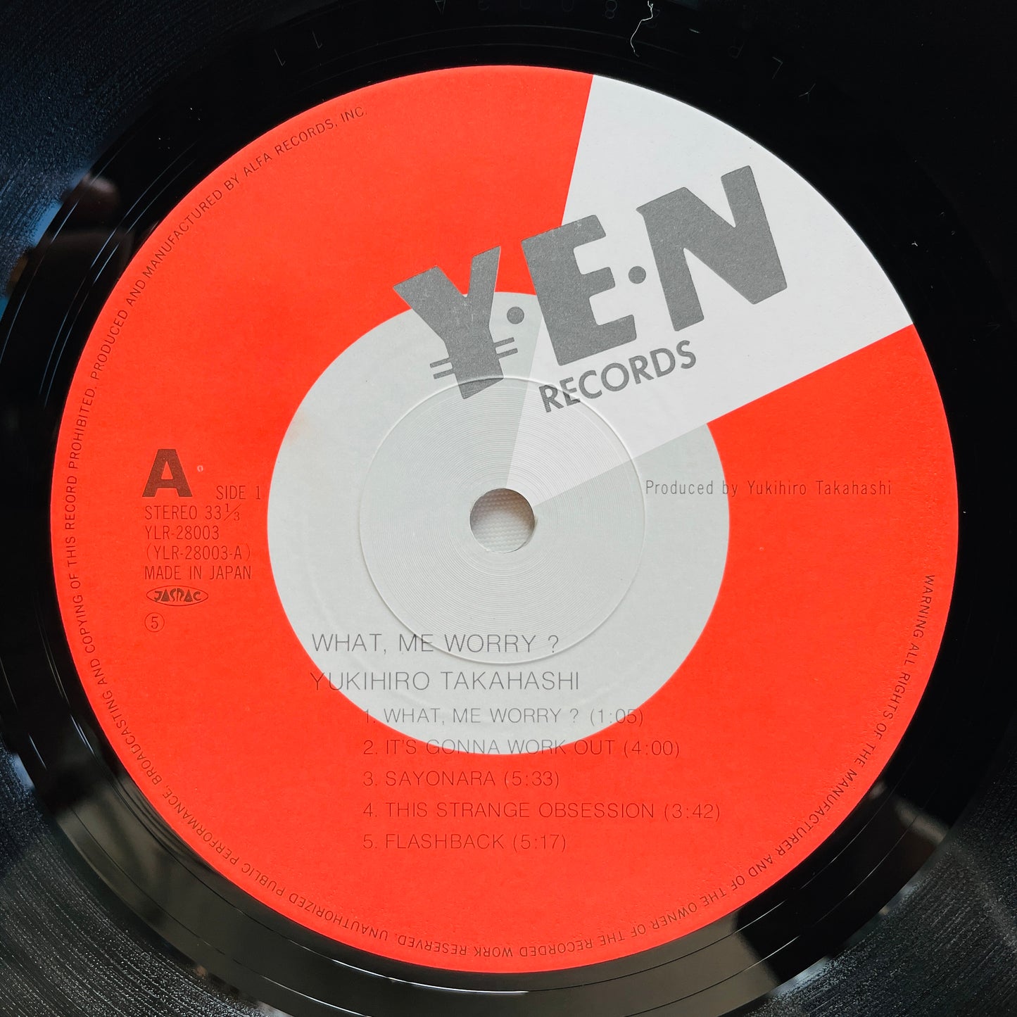 Yukihiro Takahashi - What, Me Worry? (Original)