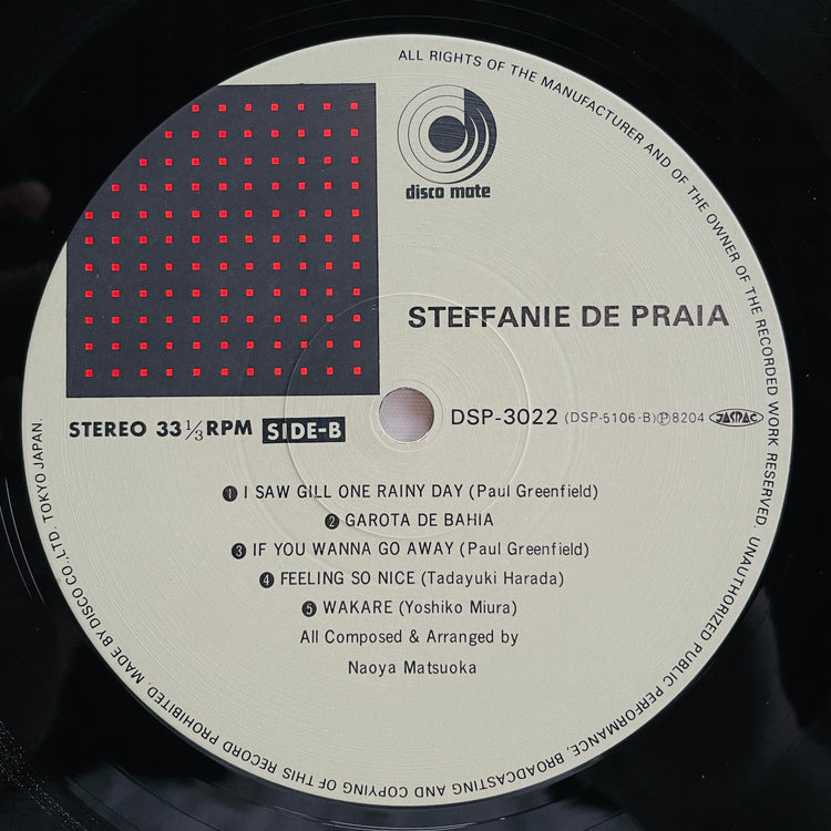 Naoya Matsuoka – Steffanie De Praia (2nd Pressing)