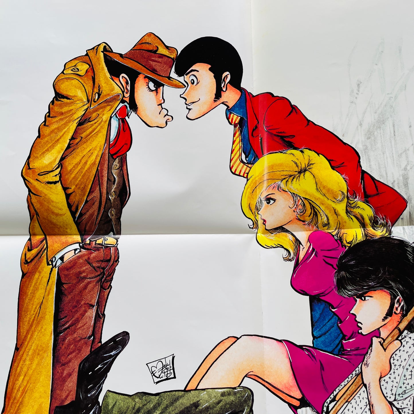 S. S. T. - Lupin The Third Part III (Original, w/Poster)