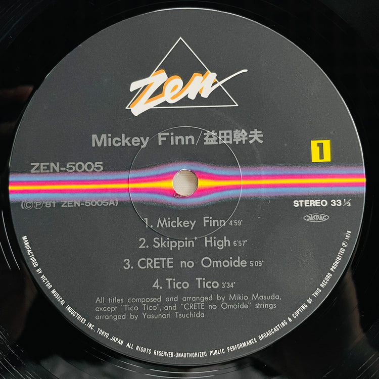 Mikio Masuda – Mickey Finn (Original)