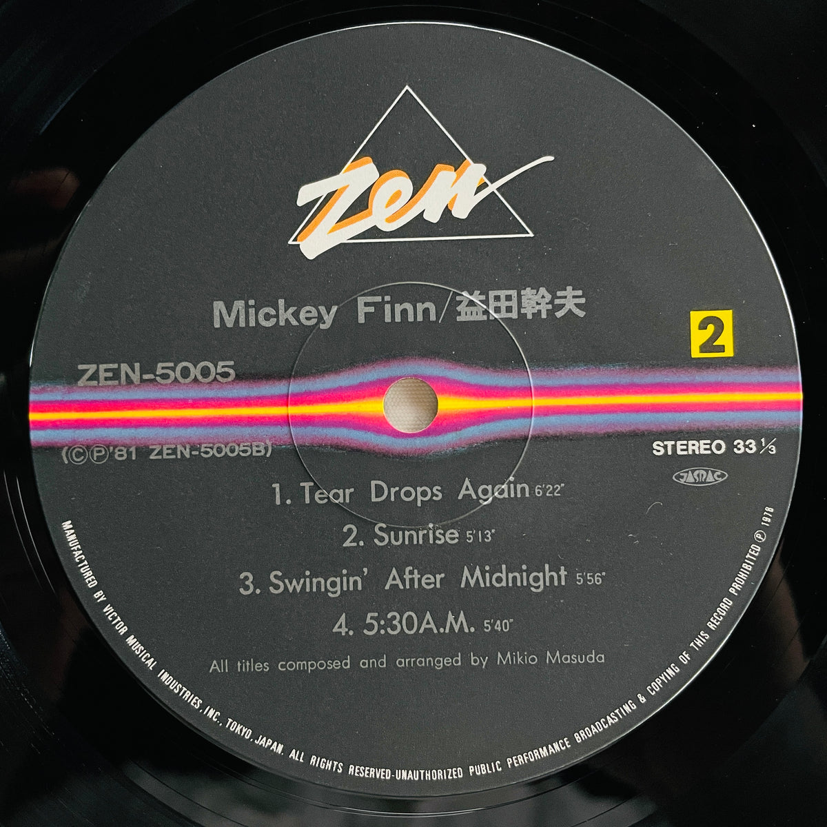 Mikio Masuda – Mickey Finn (Original)