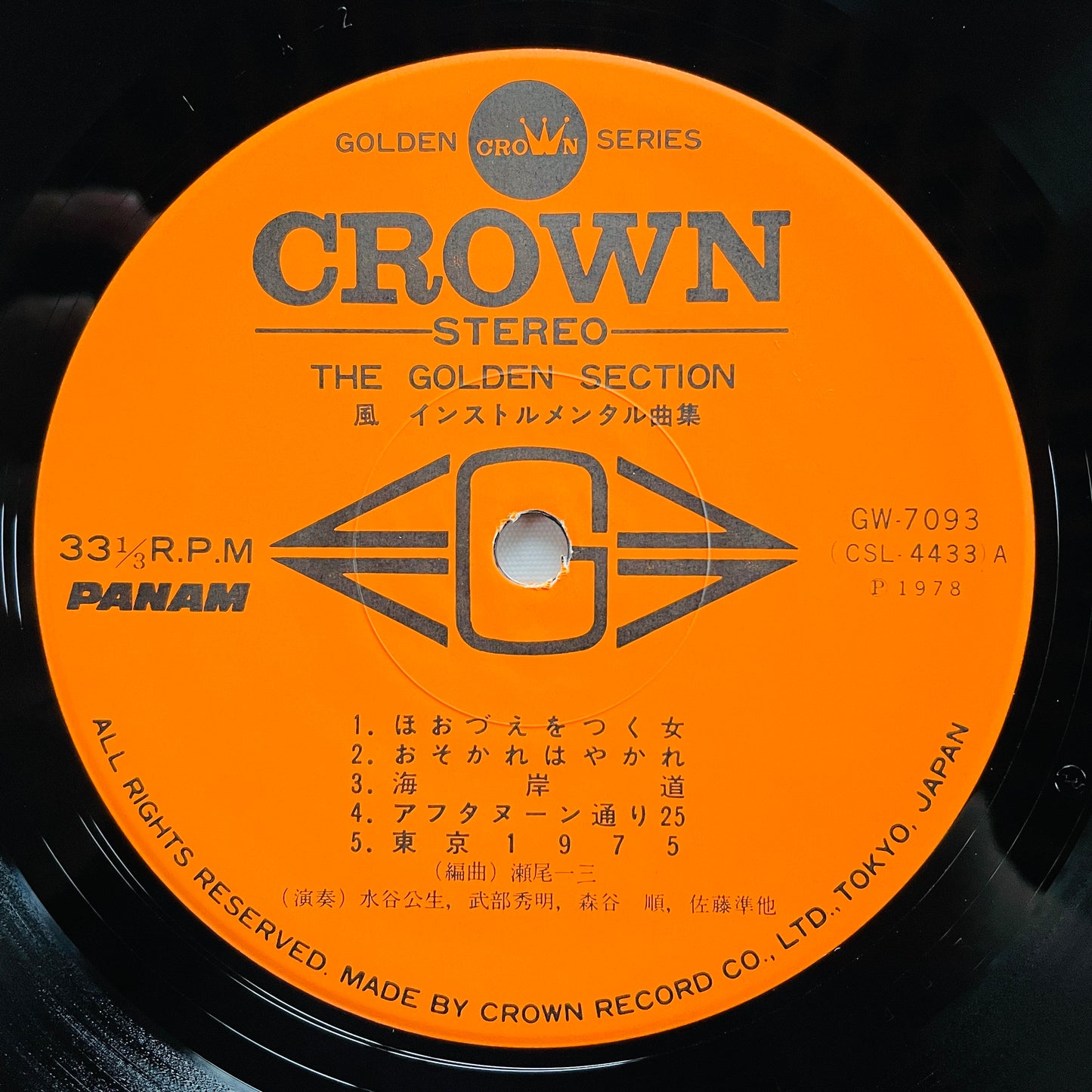 Ichizo Seo – The Golden Section (Original)