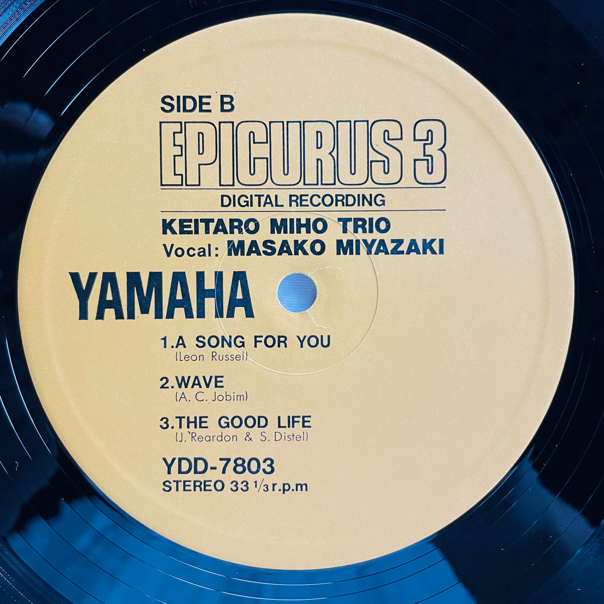 Keitaro Miho Trio,  Masako Miyazaki – The Good Life. Epicurus 3 (Original)