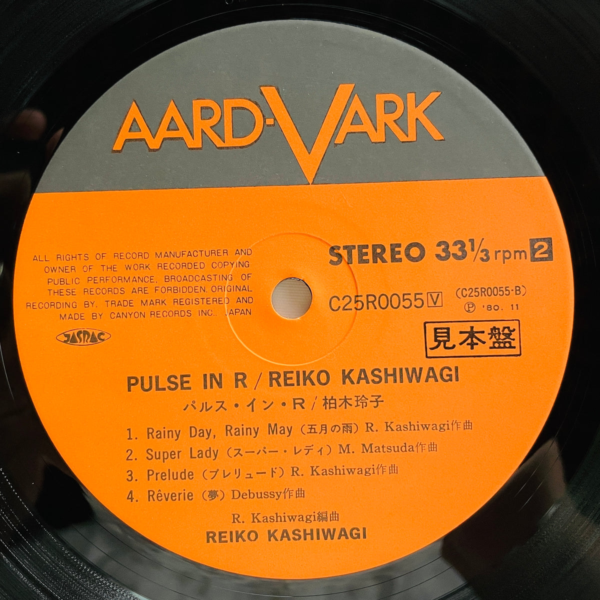 Reiko Kashiwagi – Pulse In R (Original, Promo)