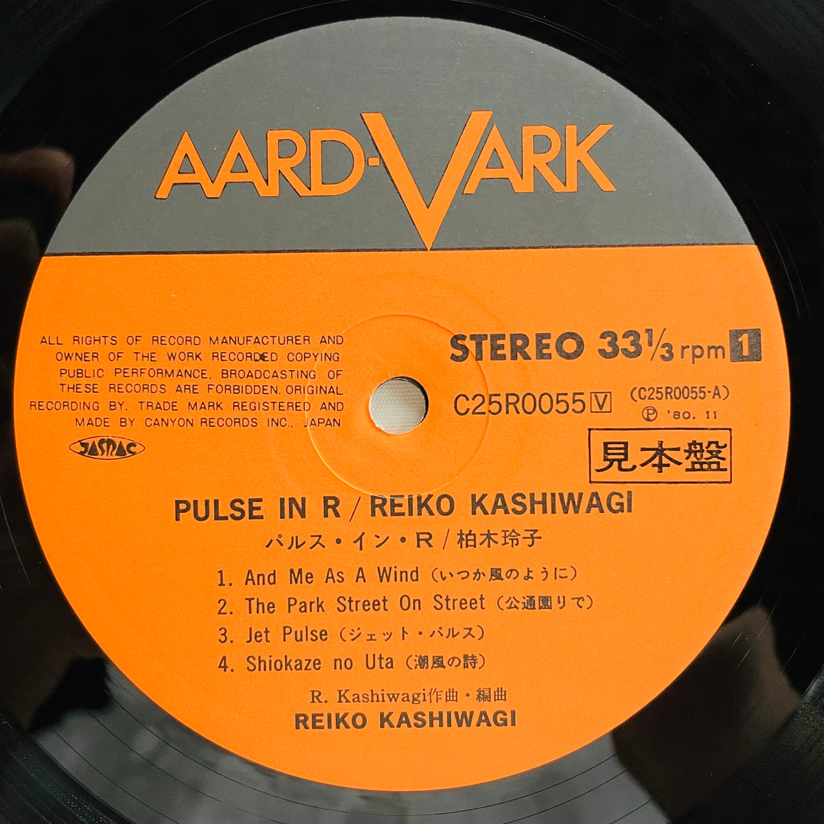Reiko Kashiwagi – Pulse In R (Original, Promo)