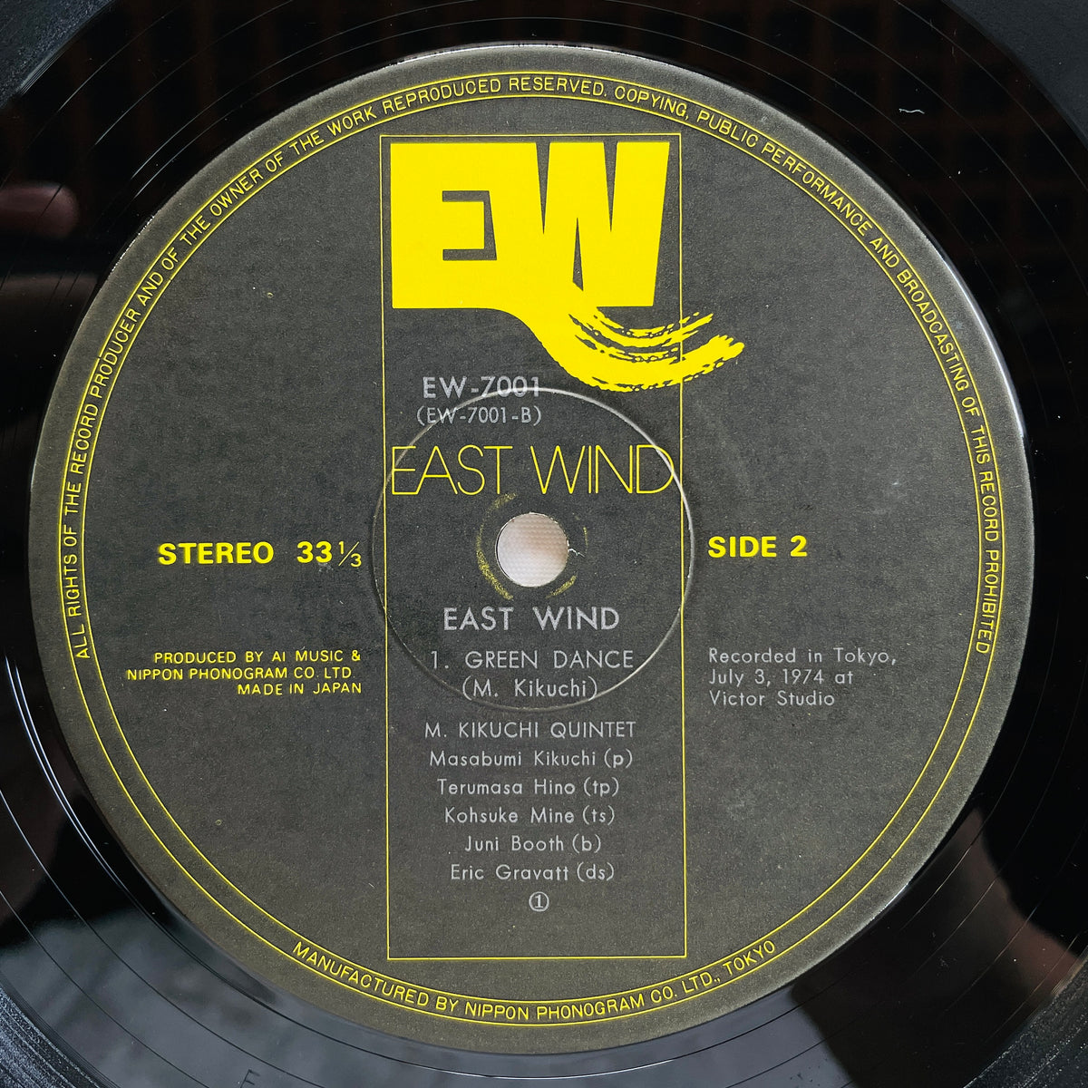 Masabumi Kikuchi – East Wind (Original)