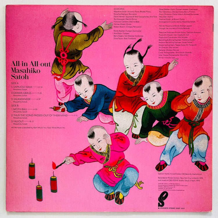 Masahiko Satoh – All-In All-Out (Original)