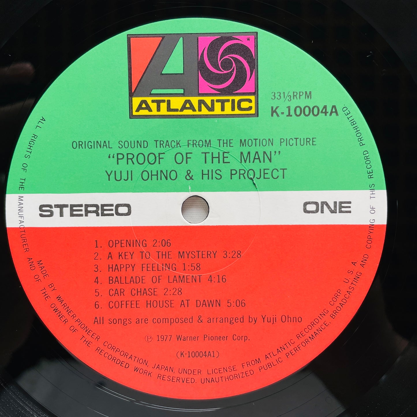 Yuji Ohno & His Project - Proof Of The Man (Original)