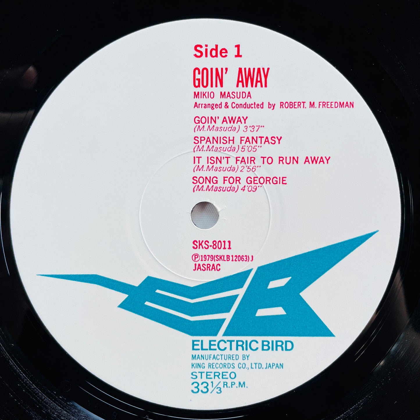 Mikio Masuda - Goin' Away (Original) - Portal Records