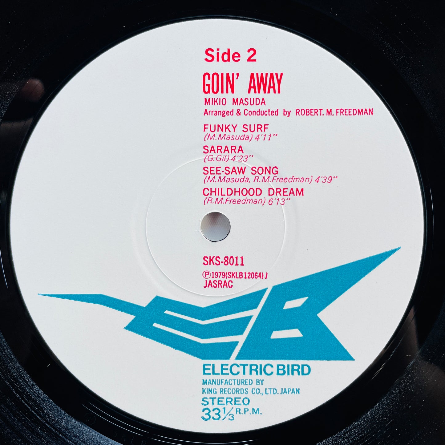 Mikio Masuda - Goin' Away (Original) - Portal Records