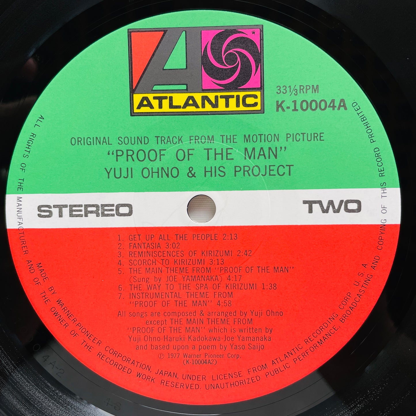 Yuji Ohno & His Project - Proof Of The Man (Original)