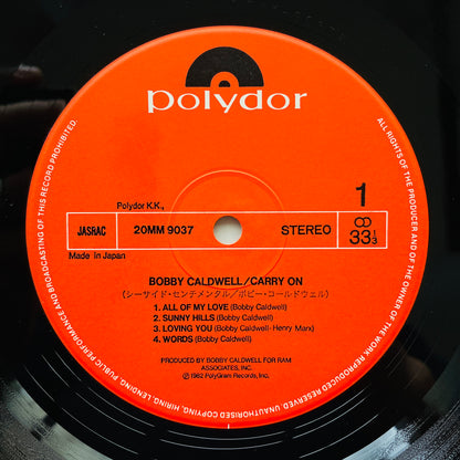 Bobby Caldwell – Carry On (Japanese Pressing)