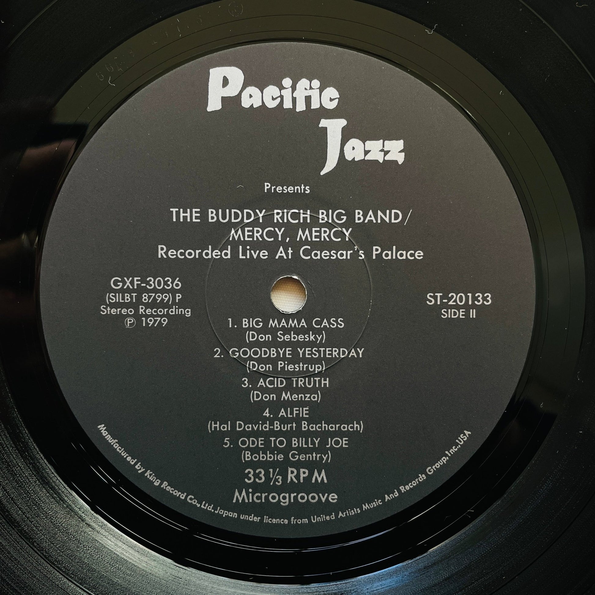 Buddy Rich – Mercy, Mercy (Japanese Pressing) - Portal Records