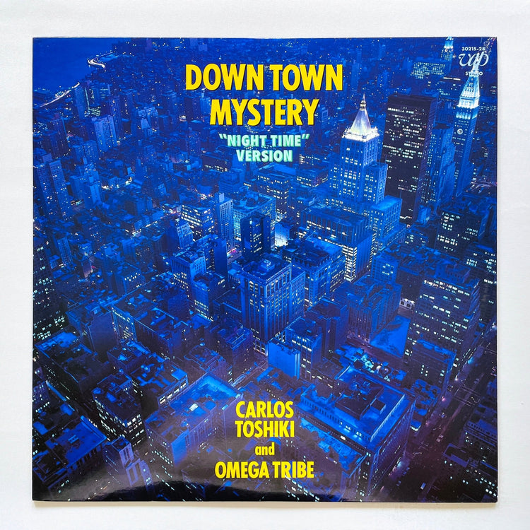 Carlos Toshiki & Omega Tribe – Down Town Mystery ("Night Time" Version, Original) - Portal Records