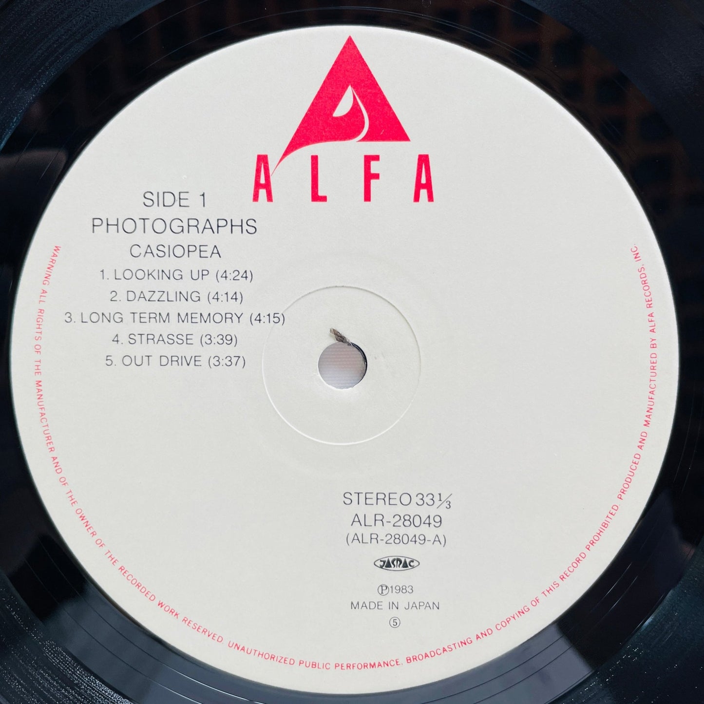 Casiopea - Photographs (Original) - Portal Records