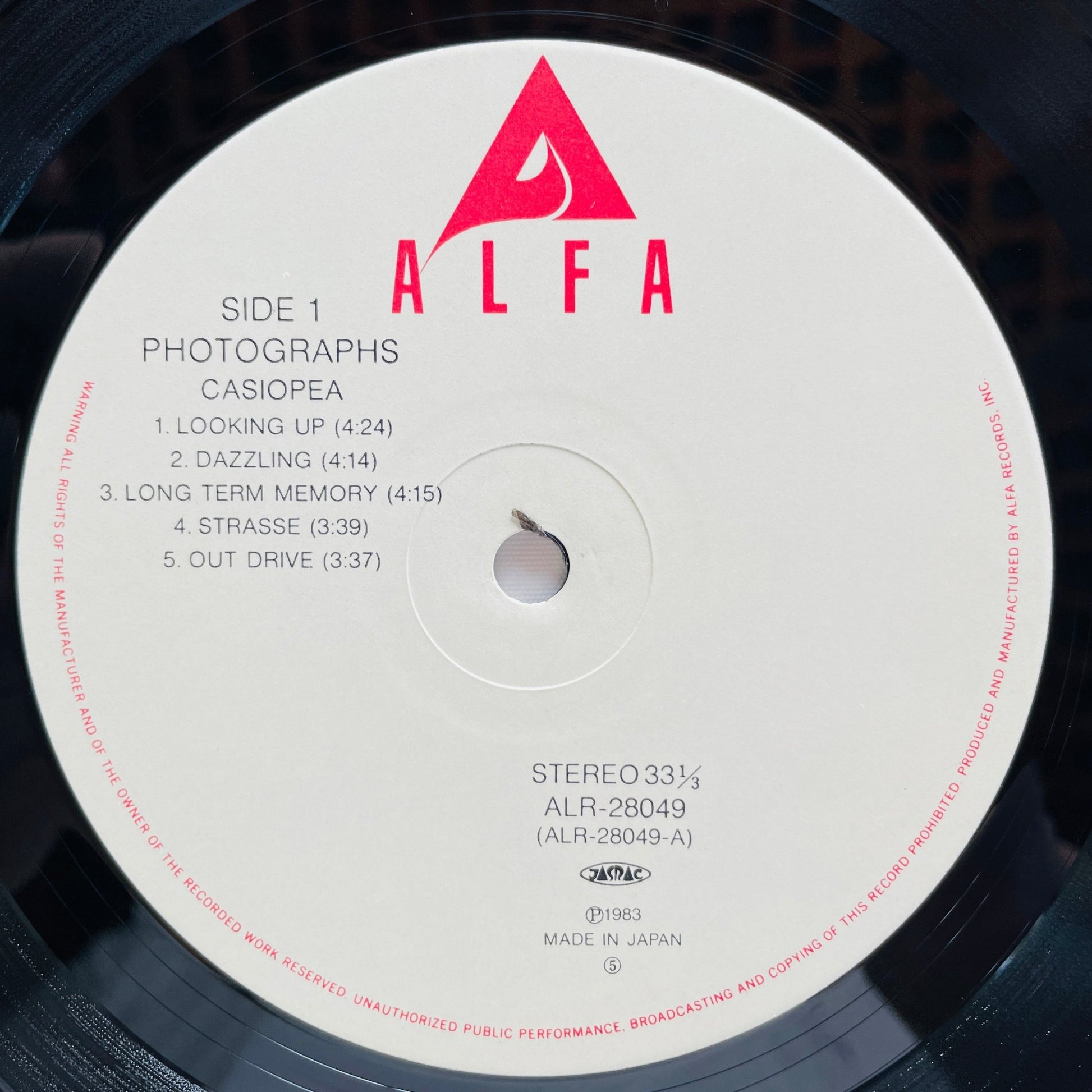 Casiopea - Photographs (Original) - Portal Records