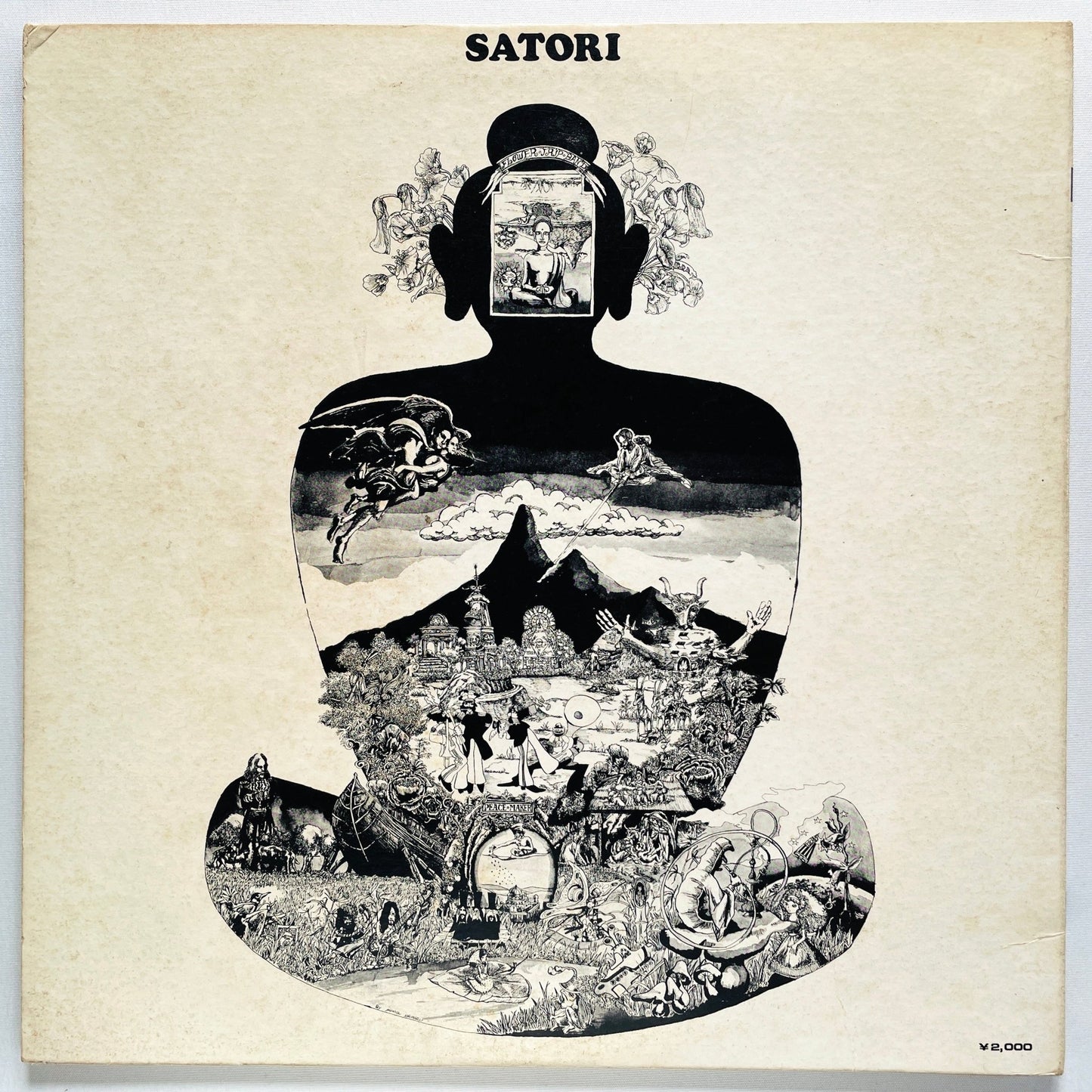 Flower Travellin' Band – Satori (Original, ¥2000 Printed) - Portal Records