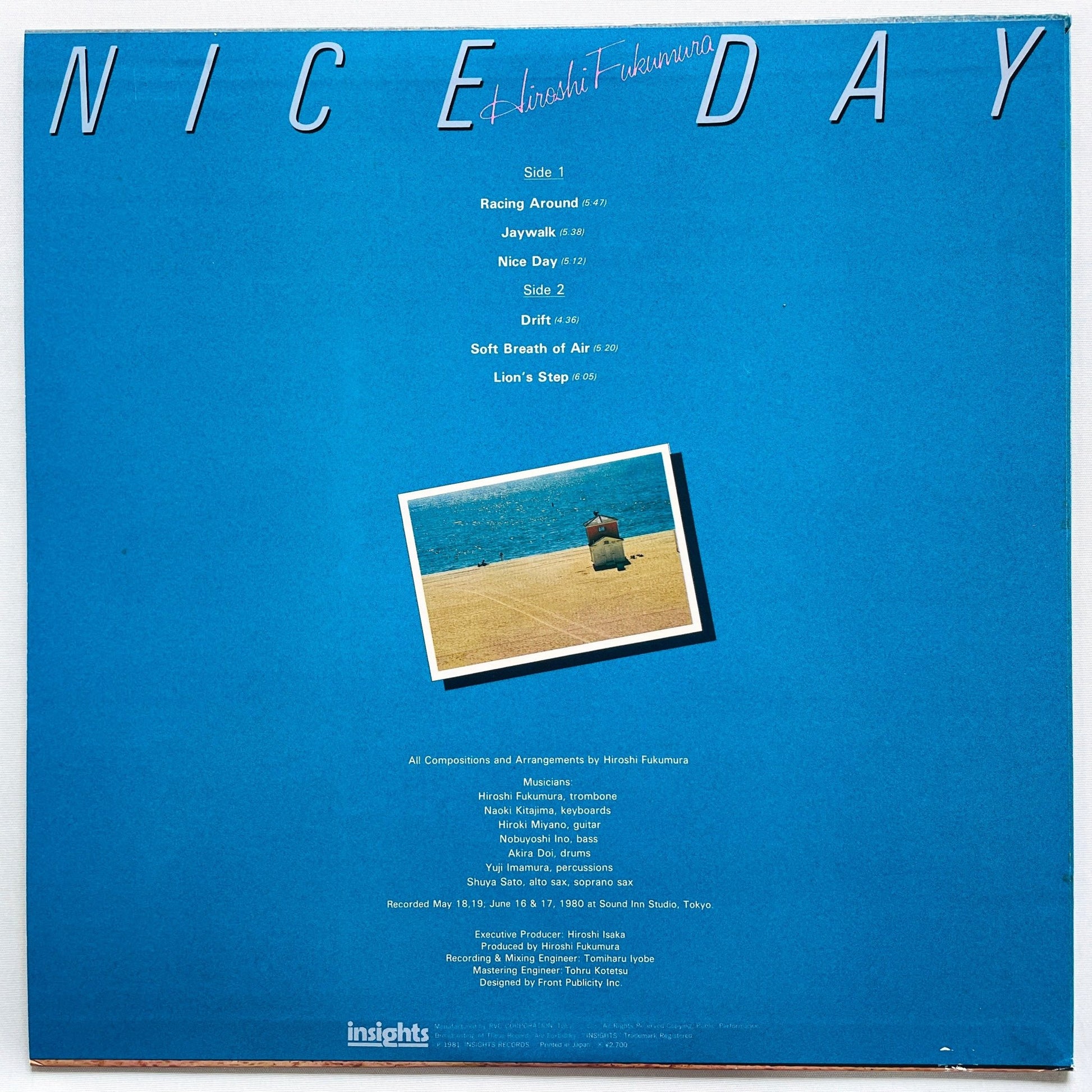 Hiroshi Fukumura – Nice Day (Original) - Portal Records