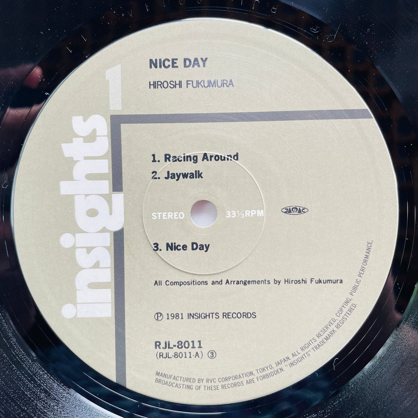 Hiroshi Fukumura – Nice Day (Original) - Portal Records