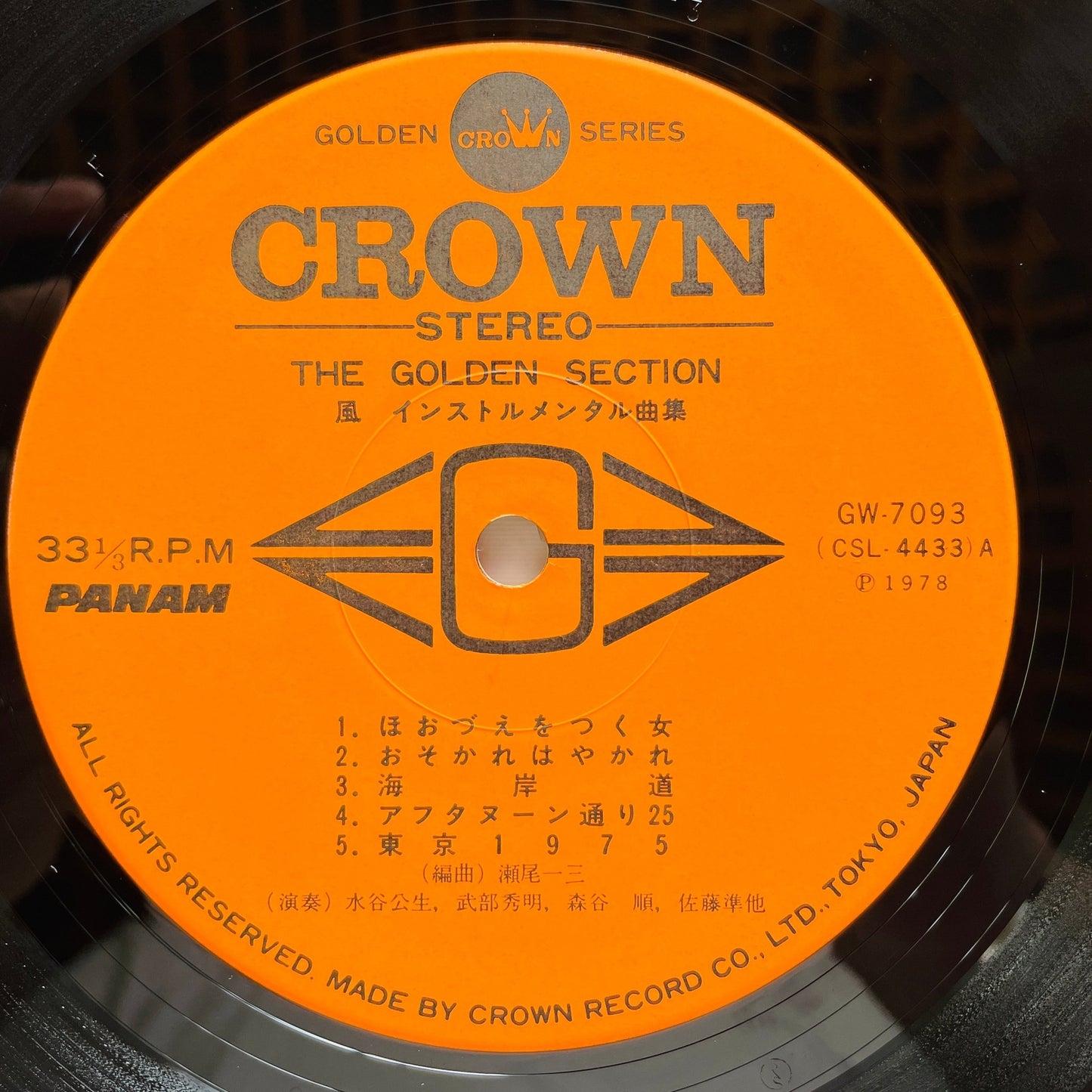 Ichizo Seo – The Golden Section (Original) - Portal Records