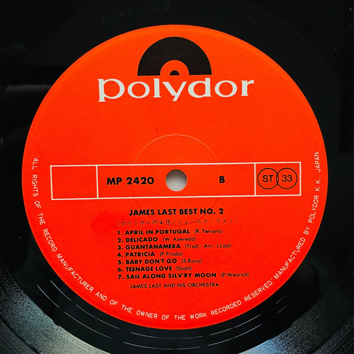 James Last – Best No.2 (Original, Compilation) - Portal Records