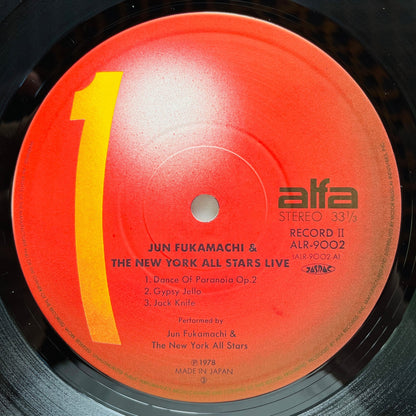 Jun Fukamachi & The New York All Stars - Live (Original) - Portal Records