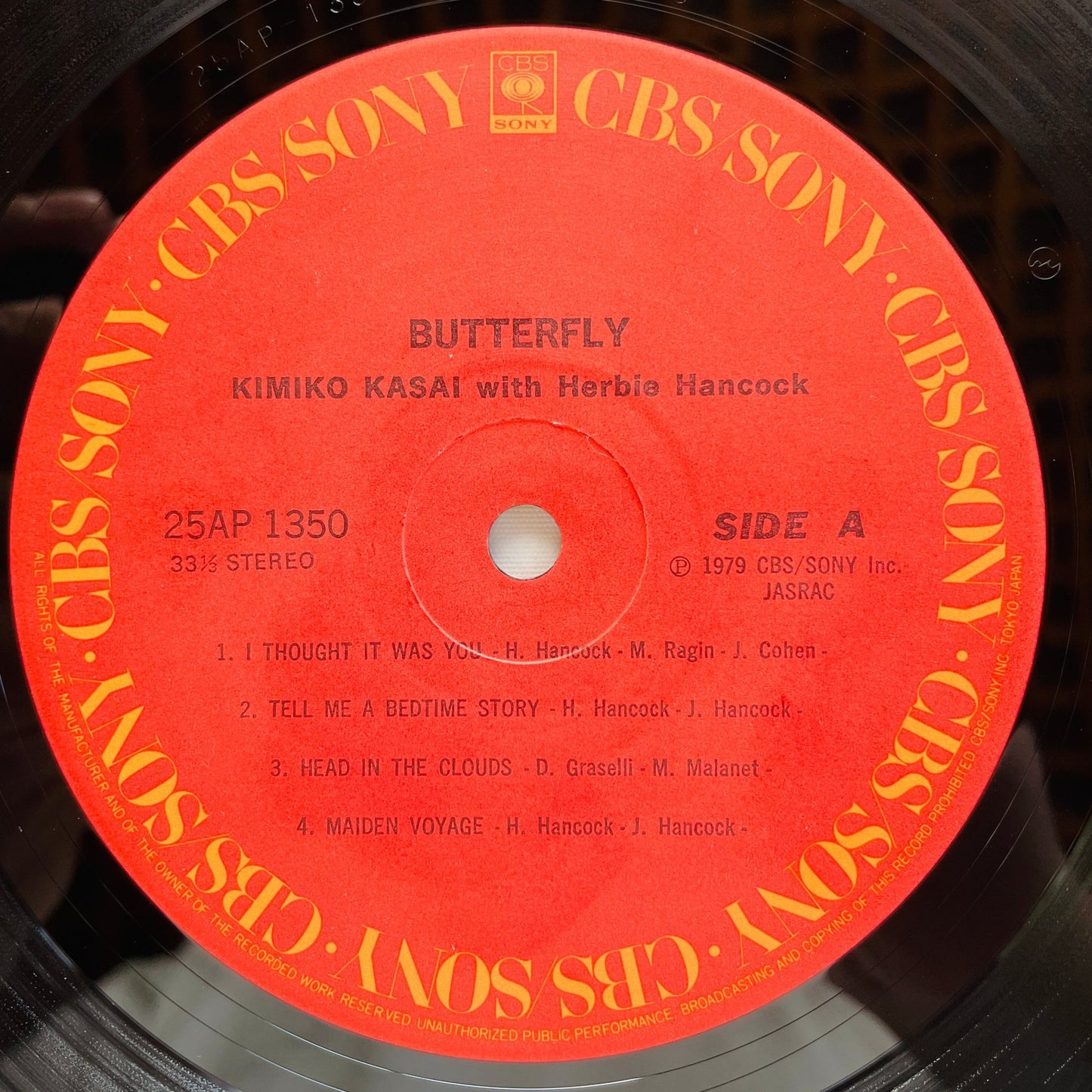 Kimiko Kasai With Herbie Hancock - Butterfly (Original) - Portal Records