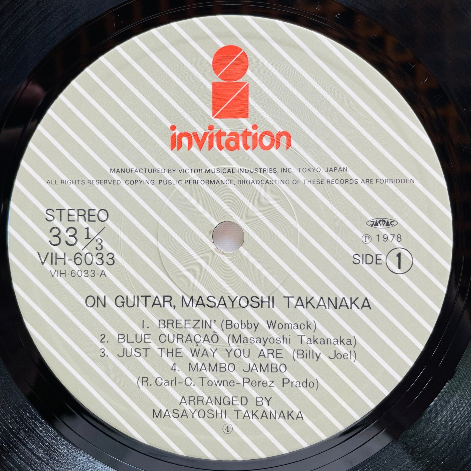Masayoshi Takanaka - On Guitar (Original) - Portal Records