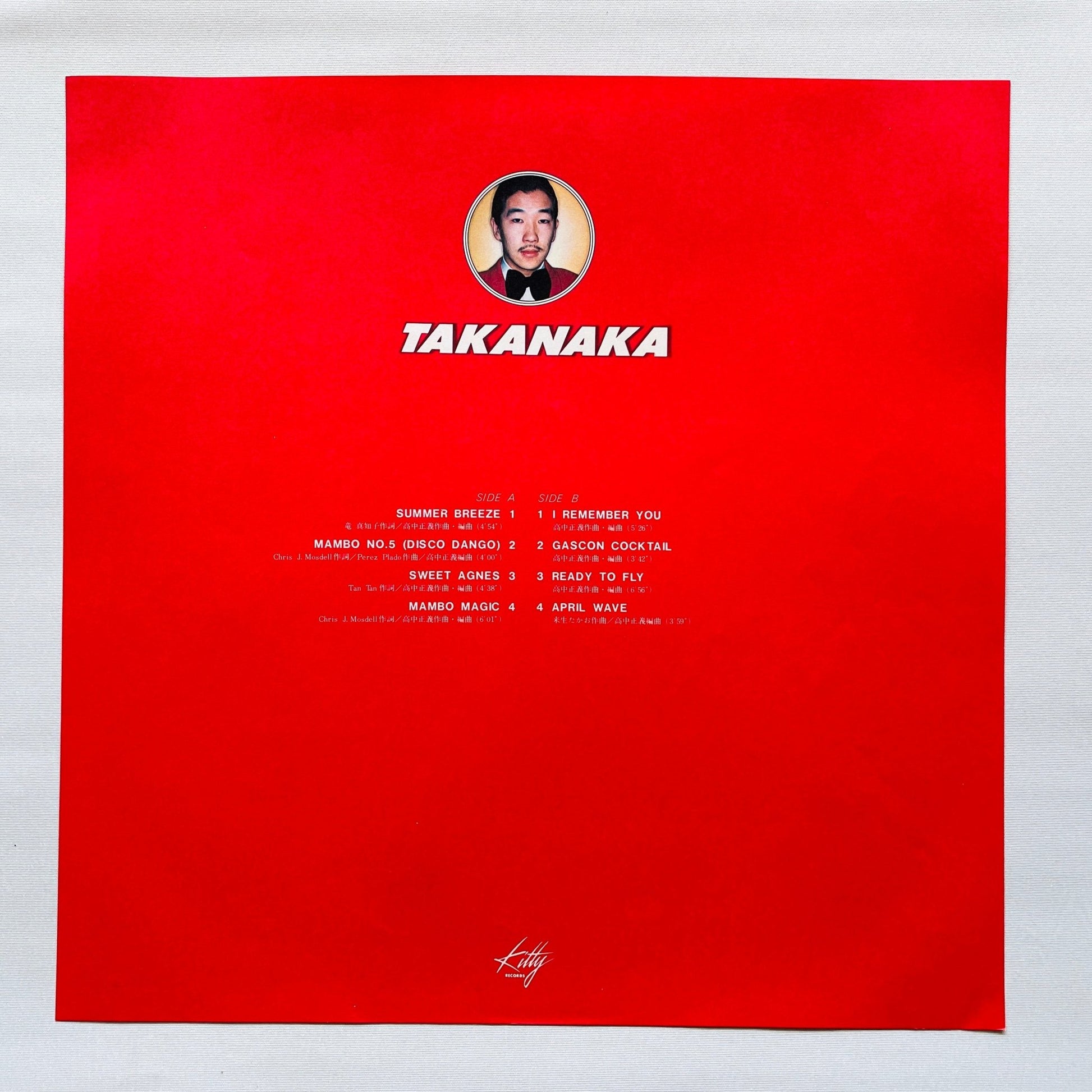 Masayoshi Takanaka - Takanaka (Original) - Portal Records