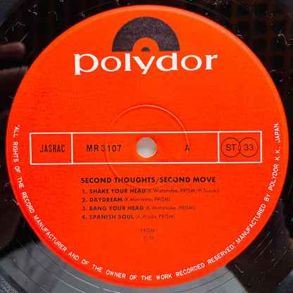 Prism - Second Thoughts/Second Move (Original) - Portal Records