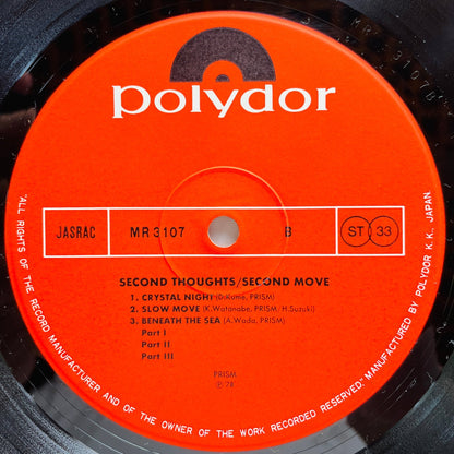 Prism - Second Thoughts/Second Move (Original) - Portal Records