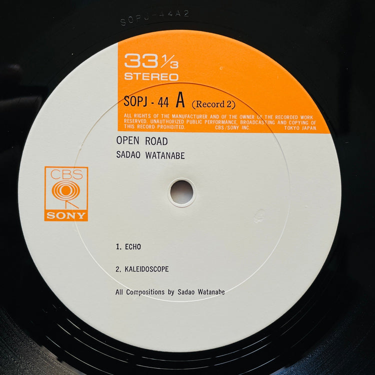 Sadao Watanabe – Open Road (Original) - Portal Records