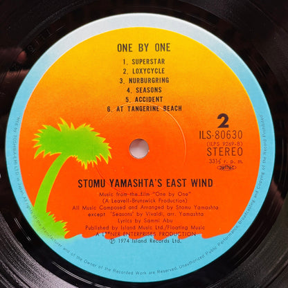 Stomu Yamash'ta's East Wind – One By One (Japanese Pressing) - Portal Records