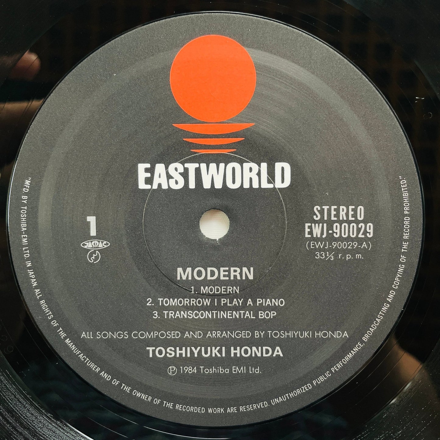 Toshiyuki Honda - Modern (Original) - Portal Records