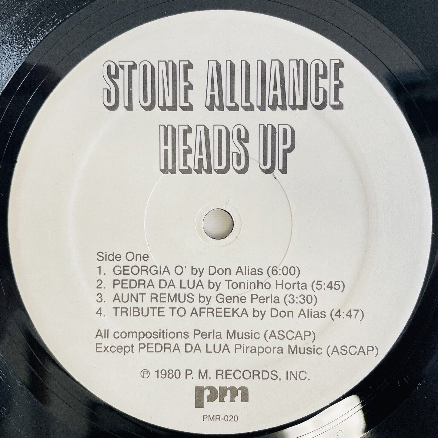 Stone Alliance Heads Up Pm PMR-020 Us  Shrinkwrap Fusion Jazz-Funk