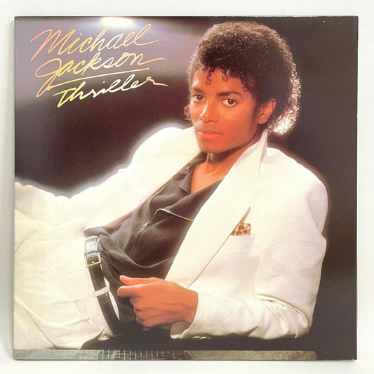 Michael Jackson Thriller Epic QE 38112 Us  Pitman Press Ex Condition