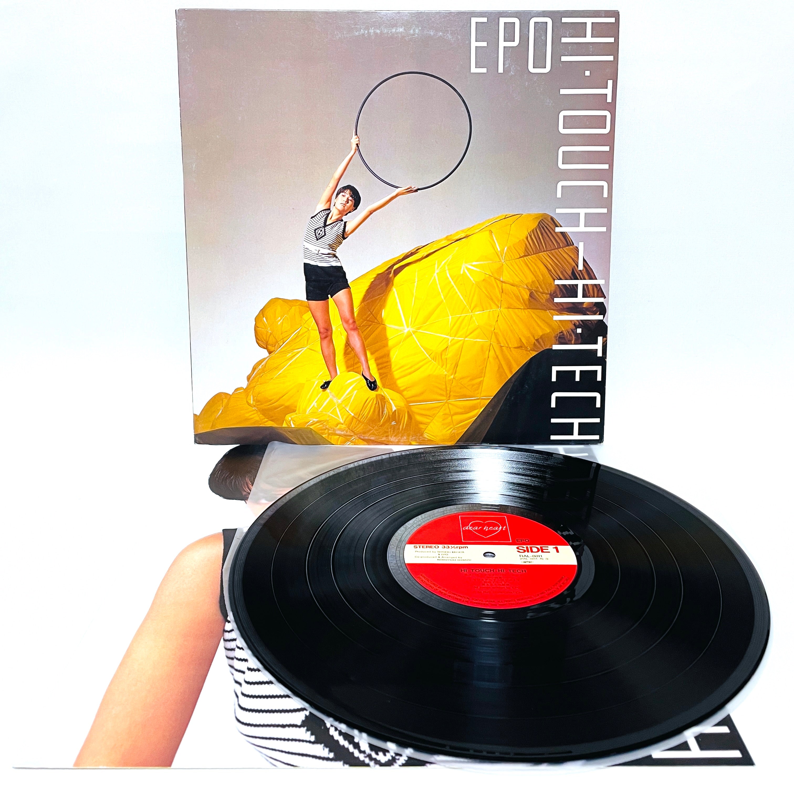日本初の HI-TOUCHーHI-TECH / EPO（エポ）未開封LP 見本盤 - レコード