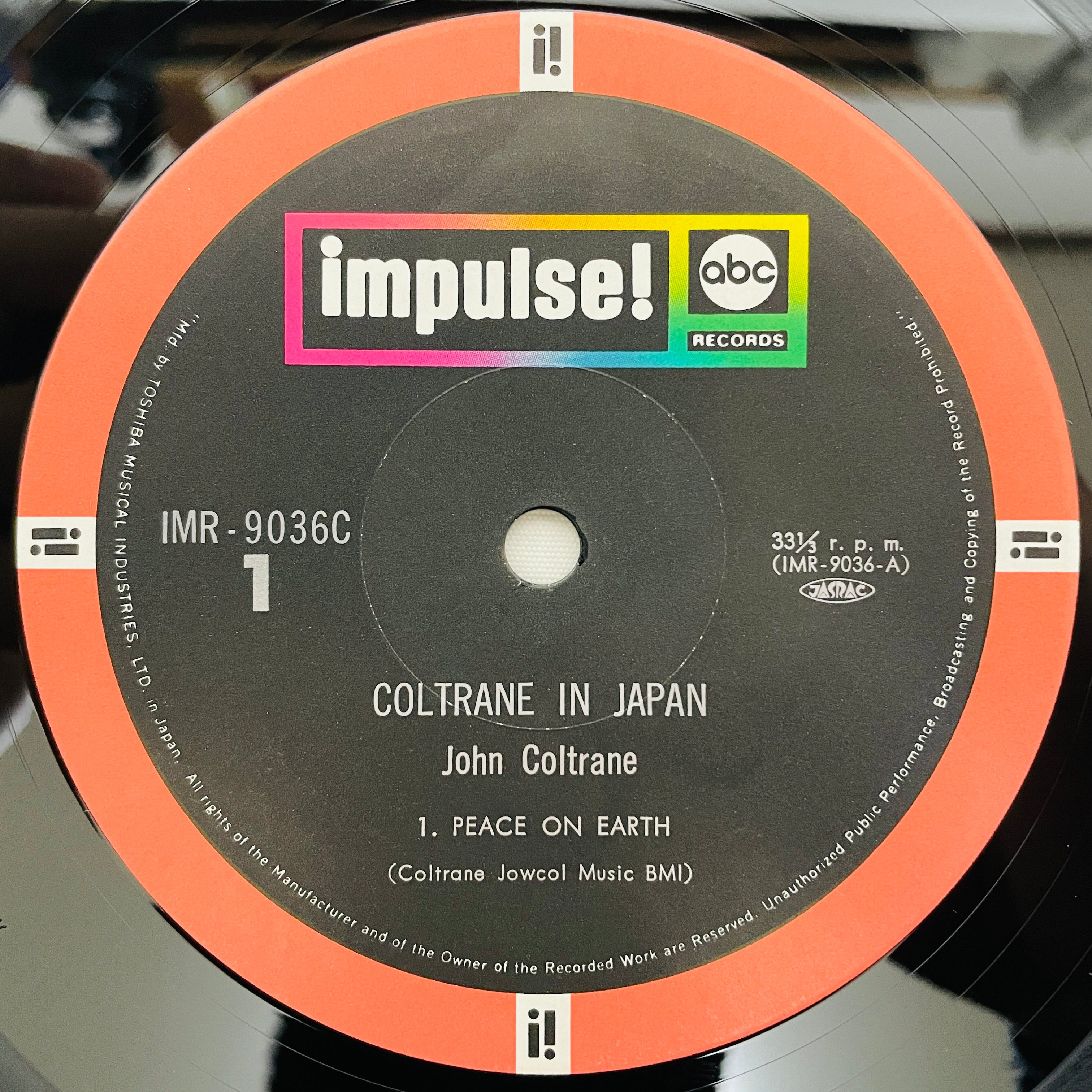 John Coltrane Coltrane In Japan IMR-9036C