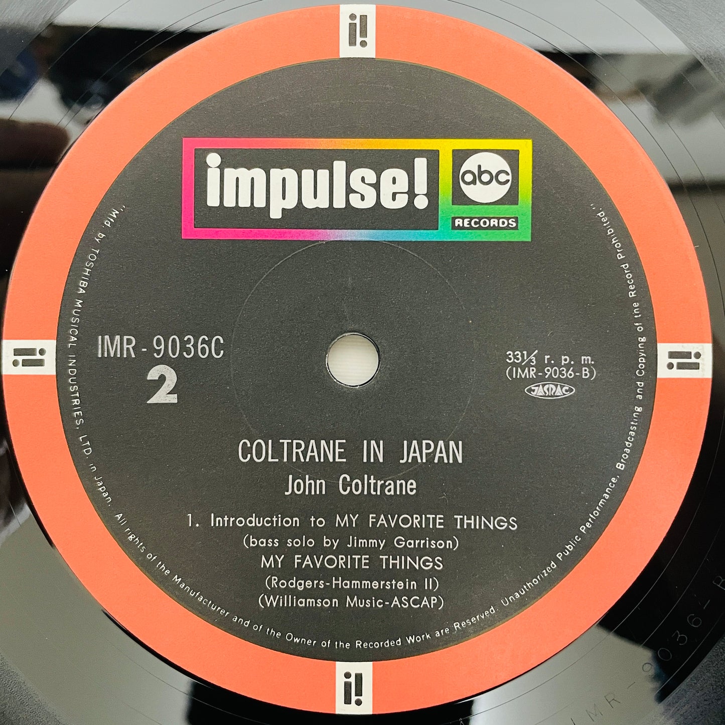 John Coltrane Coltrane In Japan IMR-9036C