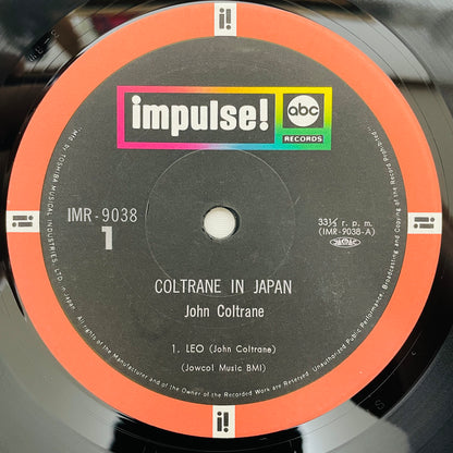 John Coltrane Coltrane In Japan IMR-9036C