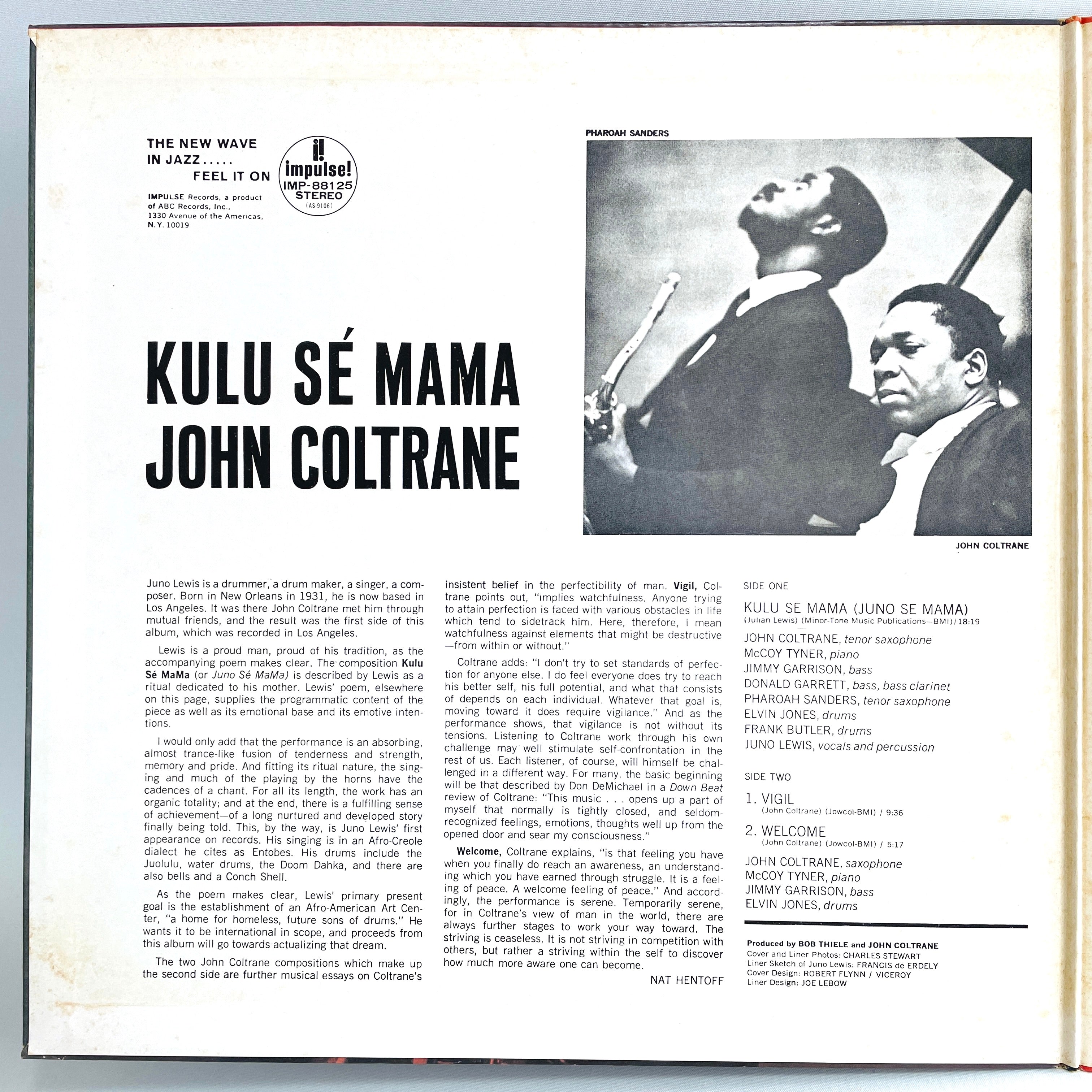 John Coltrane Kulu Se Mama Impulse IMP-88125 Free Jazz – Portal