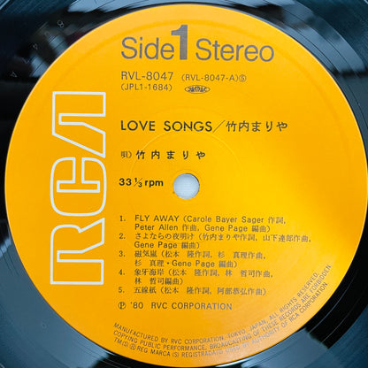 Mariya Takeuchi Love Songs RVL-8047