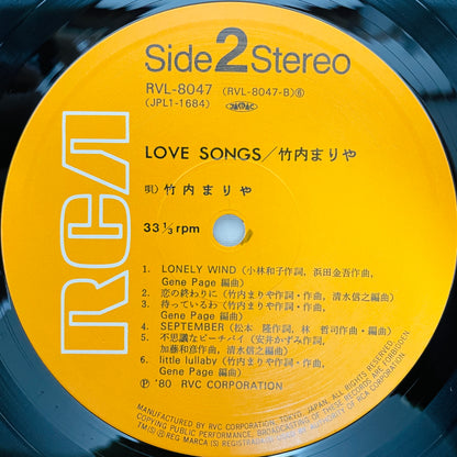 Mariya Takeuchi Love Songs RVL-8047