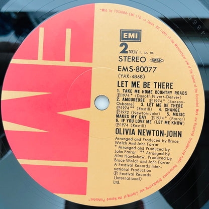 Olivia Newton-John Let Me Be There EMI EMS-80077