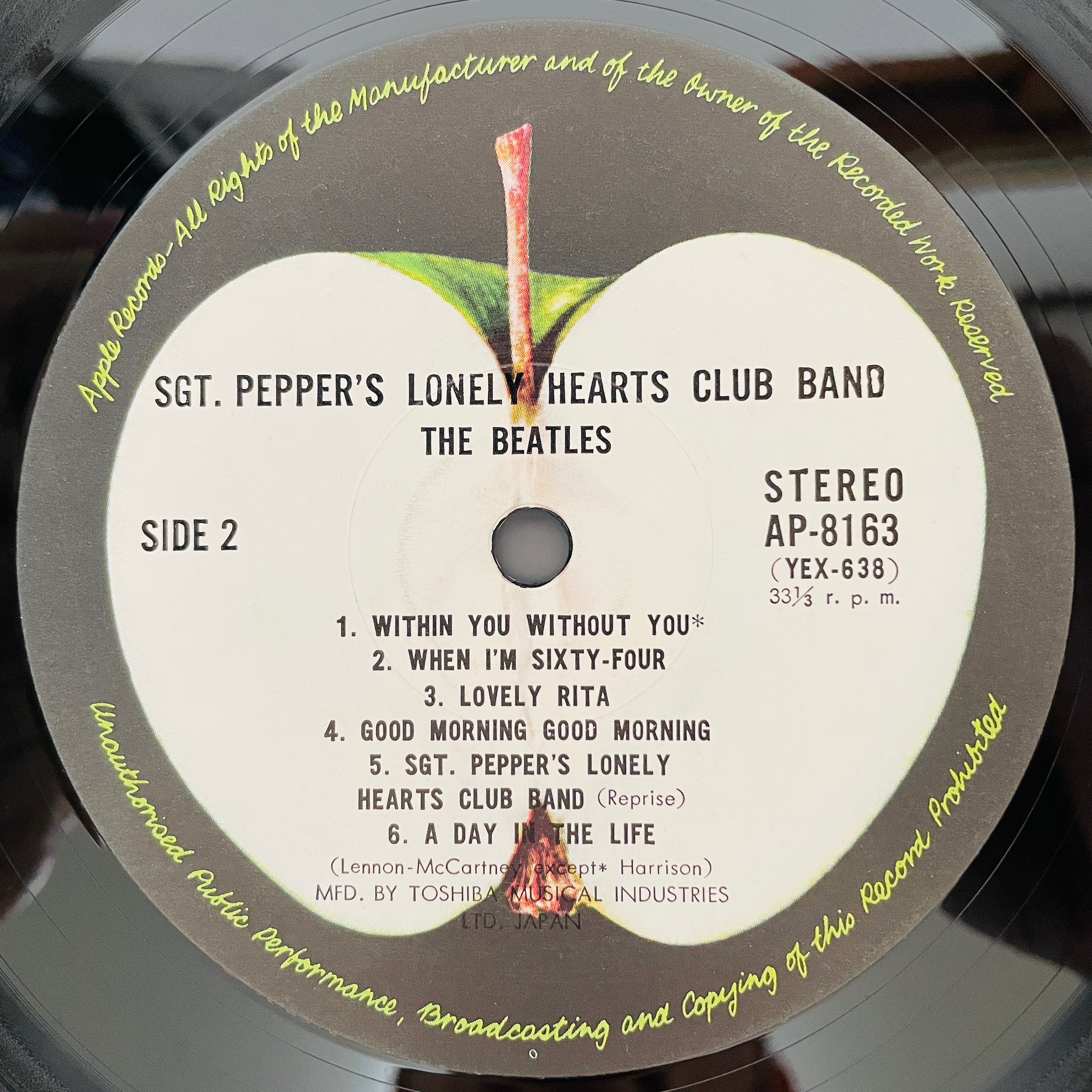 国内盤/Vinyl/12''/Gatefold/Apple Records/AP-8163】The Beatles 