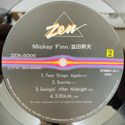 Mikio Masuda Mickey Finn ZEN-5005